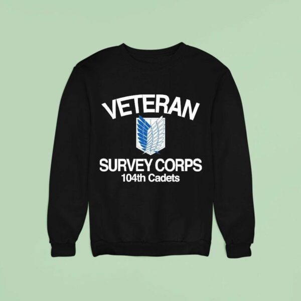 Veteran Survey Coprs Th Cadets Wings Sweatshirt