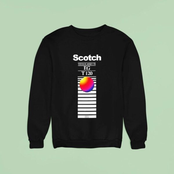 Vhs Scotch Video Cassette Eg T Sweatshirt