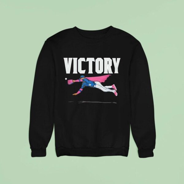 Victory Victor Robles Superhero Seattle Mariners Baseball Sweatshirt