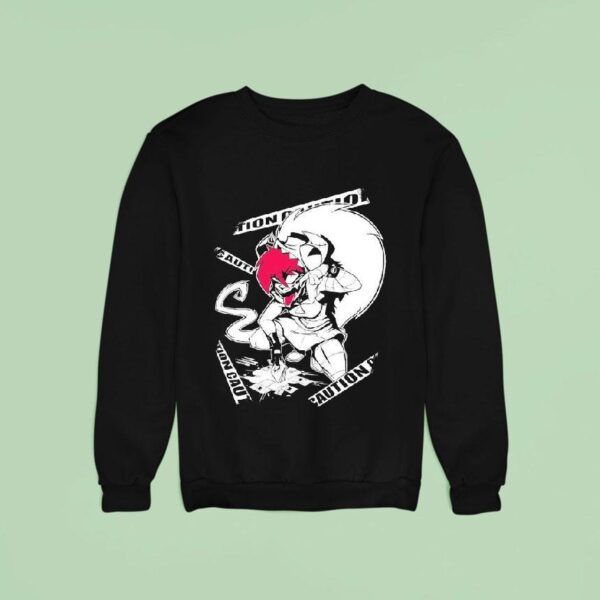 Villainous Demencia San Japan Experiment Caution Sweatshirt