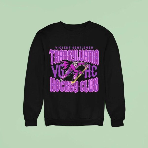 Violent Gentlemen Transylvania Hockey Club Vampire Sweatshirt
