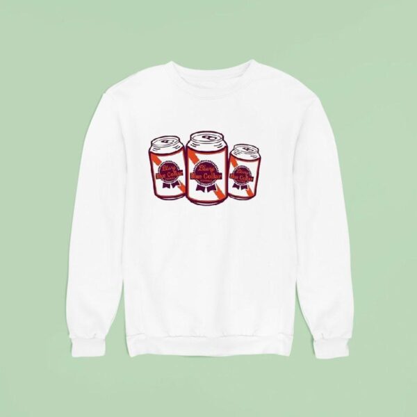 Virginia Tech Hokies Bburg Blue Collar Football Sweatshirt