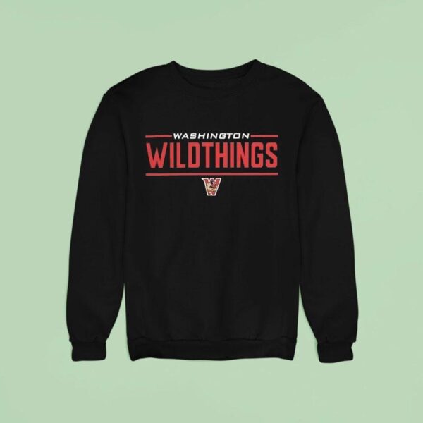 Washington Wild Thing Logo Baseball Sweatshirt