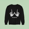 We The Kings Skeleton Hands Sweatshirt