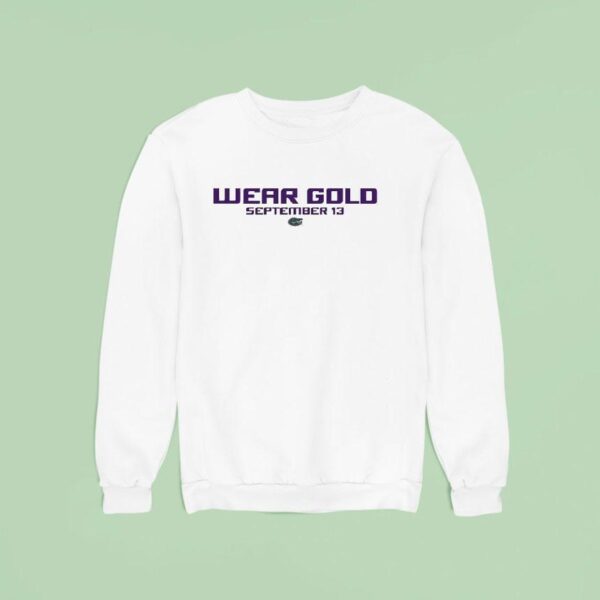 Wear Gold September Florida Gators Sweatshirt