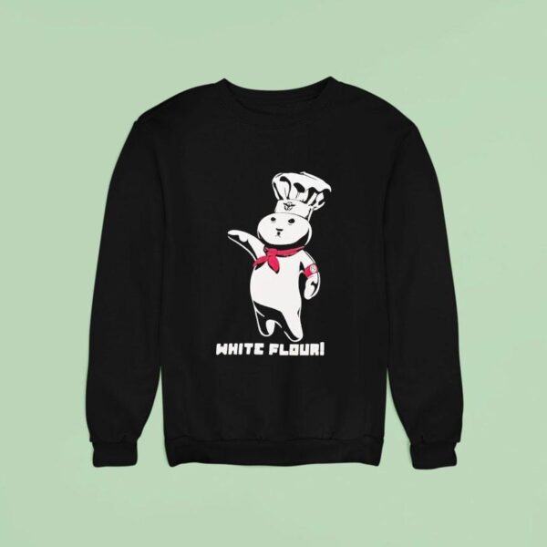 White Flour Pillsbury Doughboy Sweatshirt