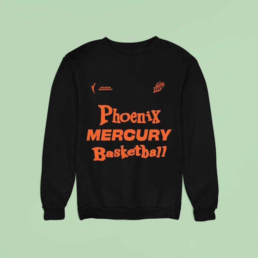 Wnba Phoenix Mercury Basketball Sweatshirt Wnba Phoenix Mercury Basketball Sweatshirt