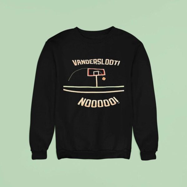Wnba Player Courtney Vandersloot Nooo Sweatshirt