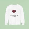 Woodstock A Little Goes A Long Way Give Blood Sweatshirt