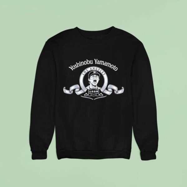 Yoshinobu Yamamoto Los Angeles Dodgers Baseball Sweatshirt