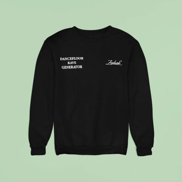 Zodiac Dancefloor Rave Generator Sweatshirt