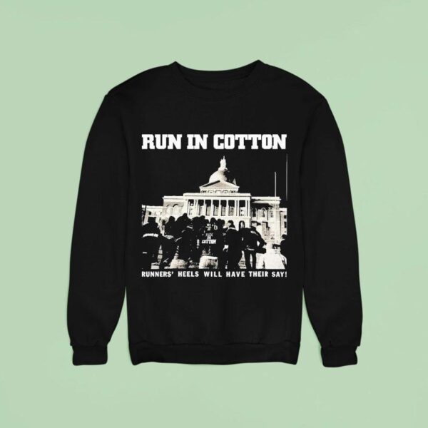 Zodiac Run In Cotton Runners Heels Will Have Their Say Sweatshirt