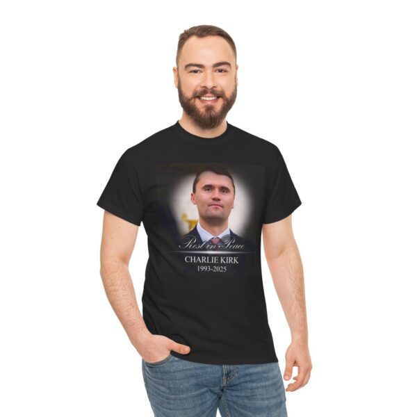 charlie kirk shot dead at utah campus event shirt 2
