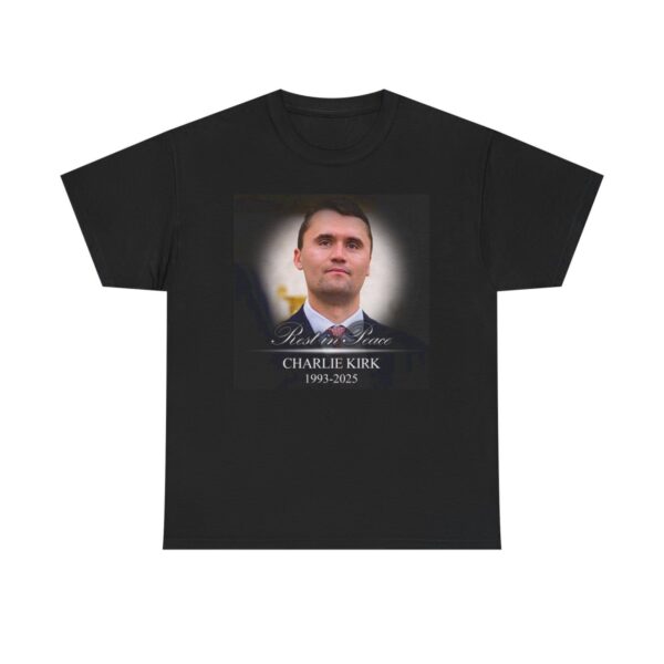 charlie kirk shot dead at utah campus event shirt