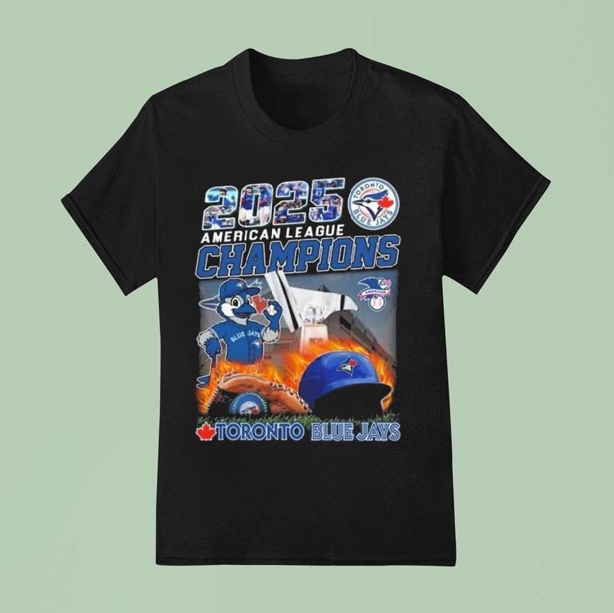 American League Champions Mascot Toronto Blue Jays T Shirt