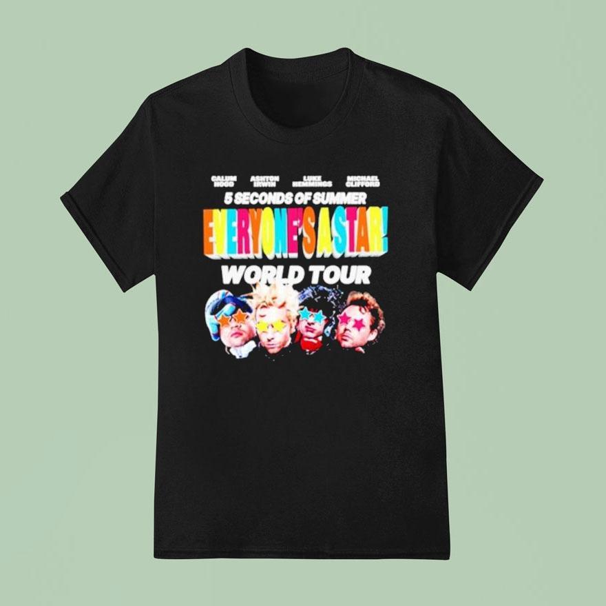 Seconds Of Summer World Tour T Shirt