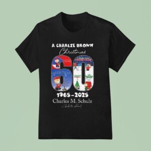 A Charlie Brown Christmas Years Charles M Schulz T Shirt