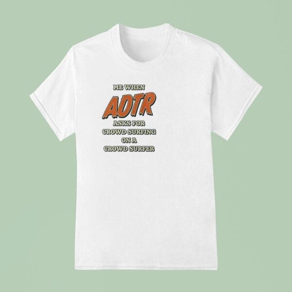 A Day To Remember Me When Adtr Asks For Crowd Surfing On A Crowd Surfer Racoon T Shirt