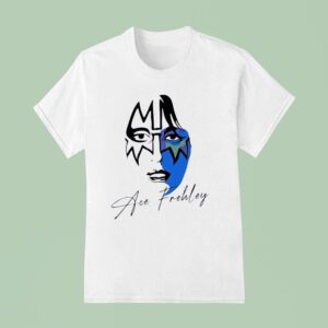 Ace Frehley Face Graphic T Shirt