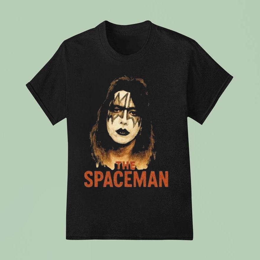 Ace Frehley The Spaceman Vintage S Kiss Ace Frehley T Shirt