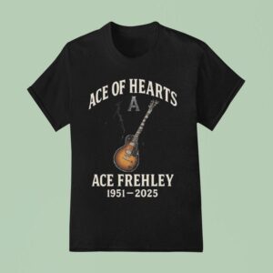 Ace Of Hearts Ace Frehley T Shirt