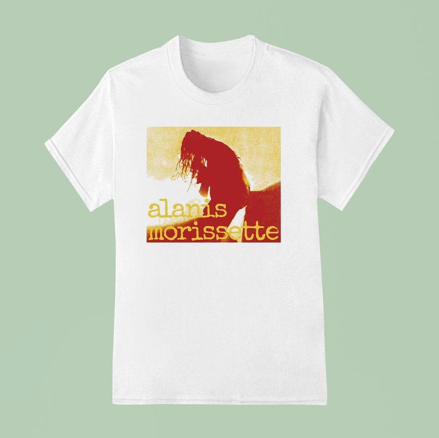 Alanis Morissette Yellow Silhouette T Shirt