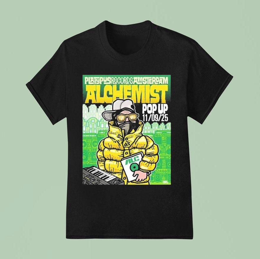 Alchemist Platypus Records Amsterdam Pop Up On November T Shirt