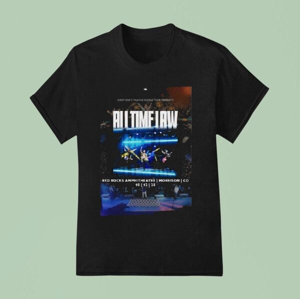 All Time Low Red Rocks Amphitheatre Show On October T Shirt