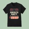 America Party Patriotic Usa Firework T Shirt