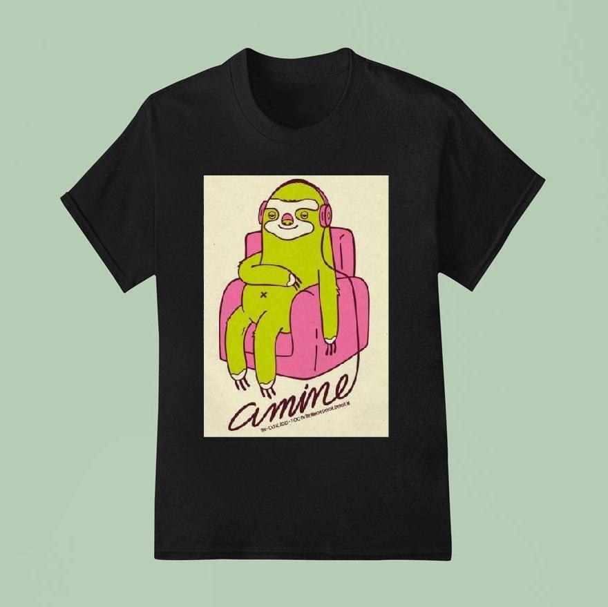 Amine The Fillmore October   Detroit Mi T Shirt