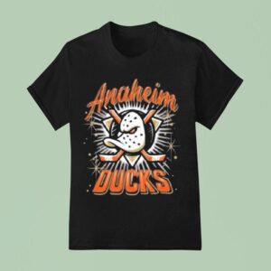 Anaheim Ducks Spray On T Shirt