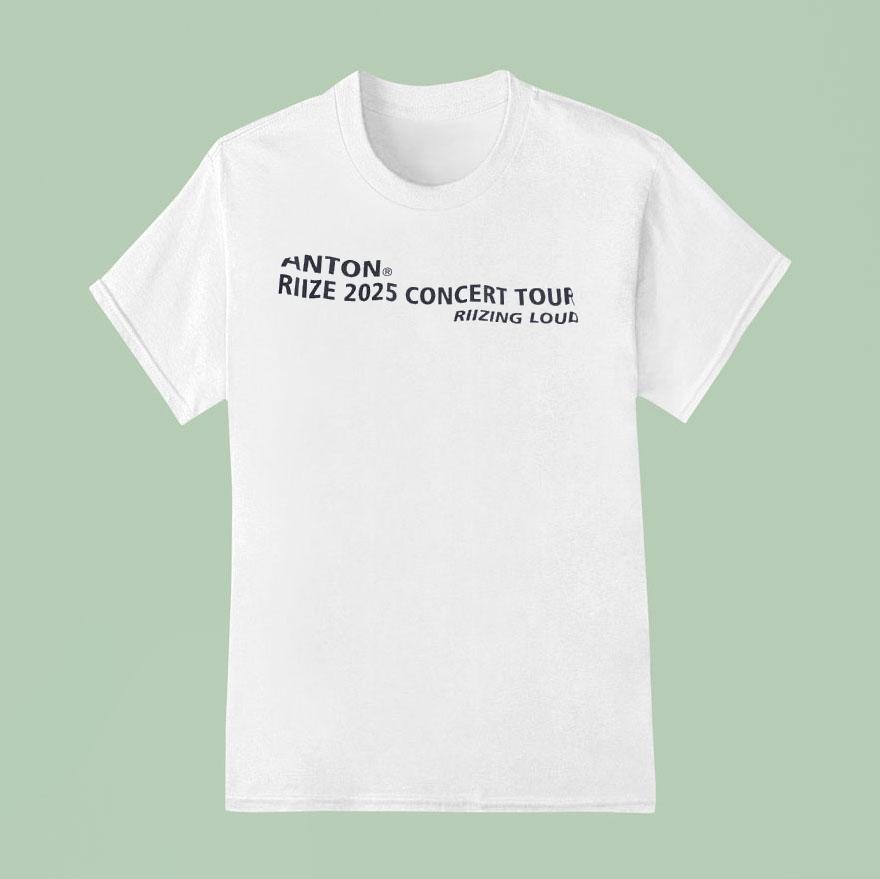Anton Riize Concert Tour Riizing Loud T Shirt