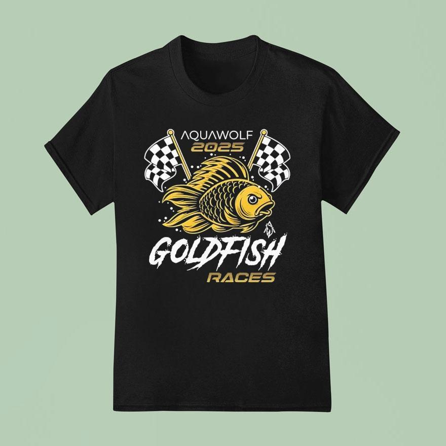 Aquawolf Goldfish Races T Shirt