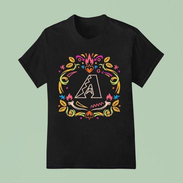 Arizona Diamondbacks De Los Muertos T Shirt