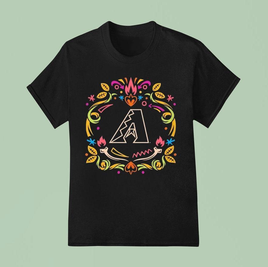 Arizona Diamondbacks De Los Muertos T Shirt