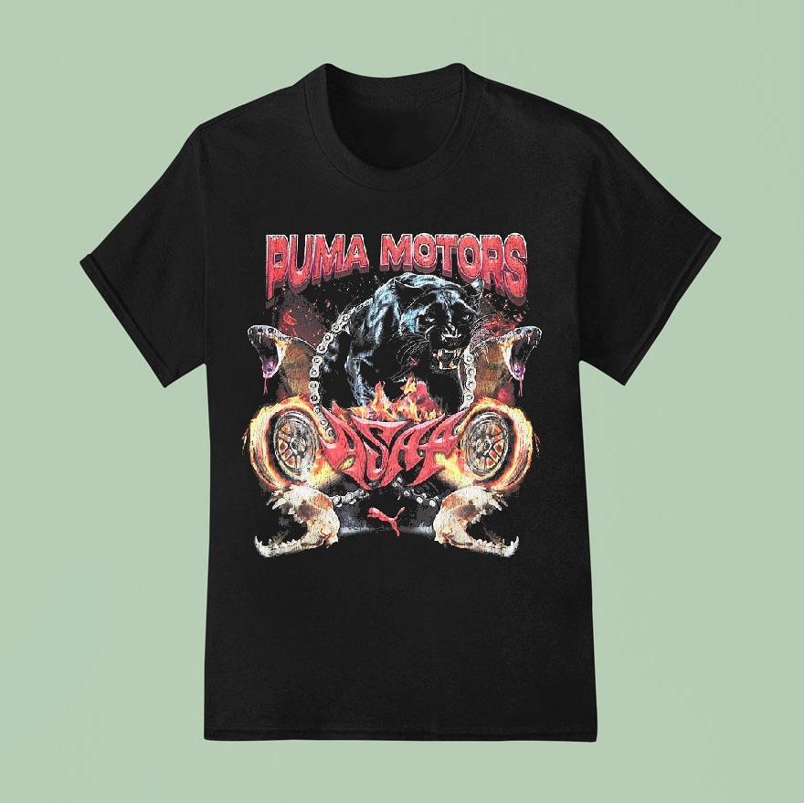 Asap Rocky X Puma Motors Panther T Shirt
