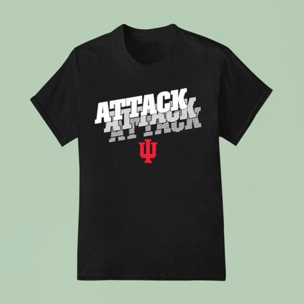 Attack Attack Attack Indiana Hoosiers Football T Shirt