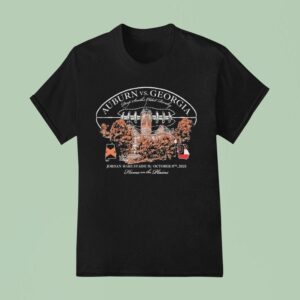 Auburn Tigers Vs Georgia Bulldogs Deep South S Oldest Rivalry Jordan Hare Stadium T Shirt