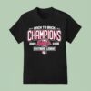 Back To Back Southern League Champions Birmingham Barons Logo T Shirt