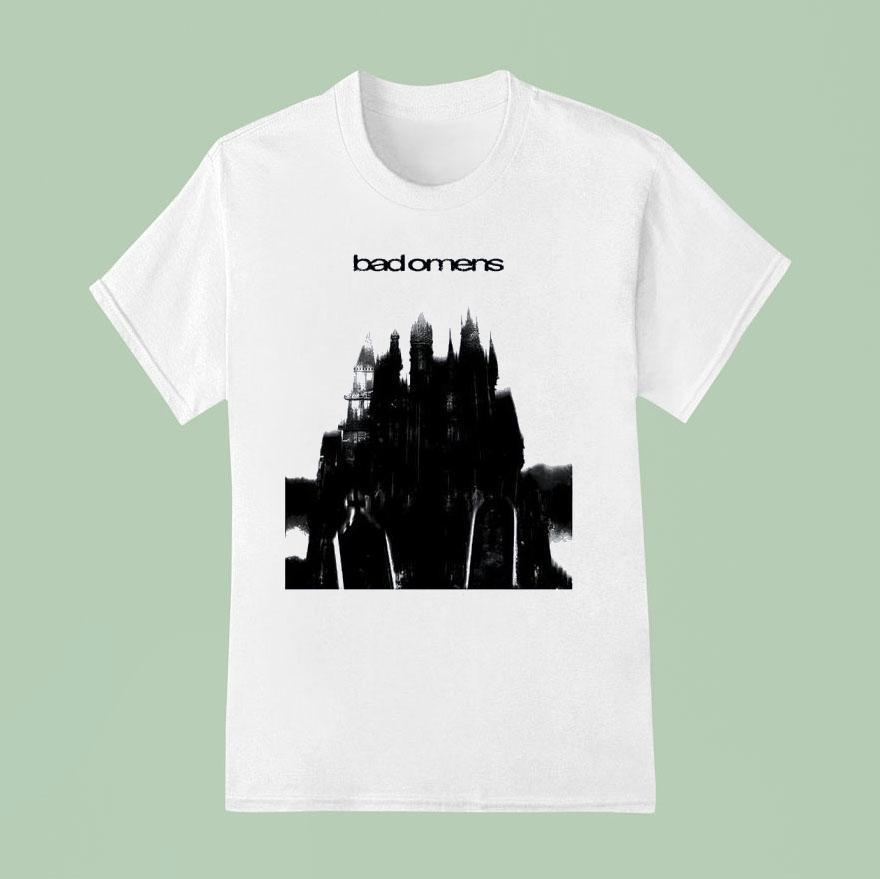 Bad Omens Blurred Castle T Shirt