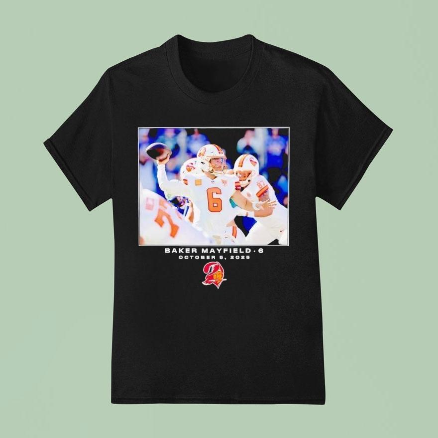Baker Mayfield Tampa Bay Buccaneers Nfl Flash Features Week T Shirt