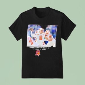 Baker Mayfield Tampa Bay Buccaneers Nfl October Th Graphic T Shirt