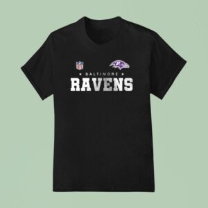 Baltimore Ravens X Prince Night Is Back Logo T Shirt
