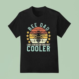 Bee Dad Like A Regular Dad But Cooler Vintage T Shirt