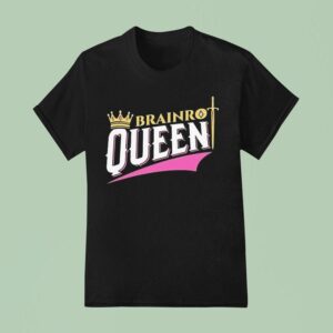 Benjixscarlett Brainrot Queen T Shirt