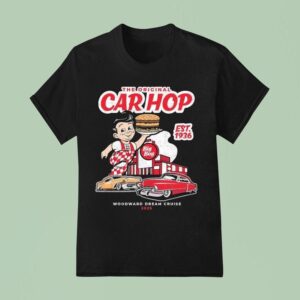 Big Boy The Car Hop Woodward Dream Cruise Est T Shirt