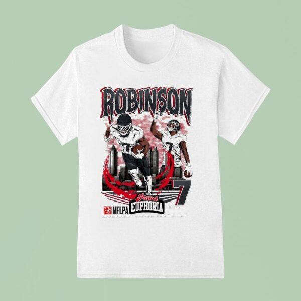 Bijan Robinson Planet Euphoria Nflpa T Shirt