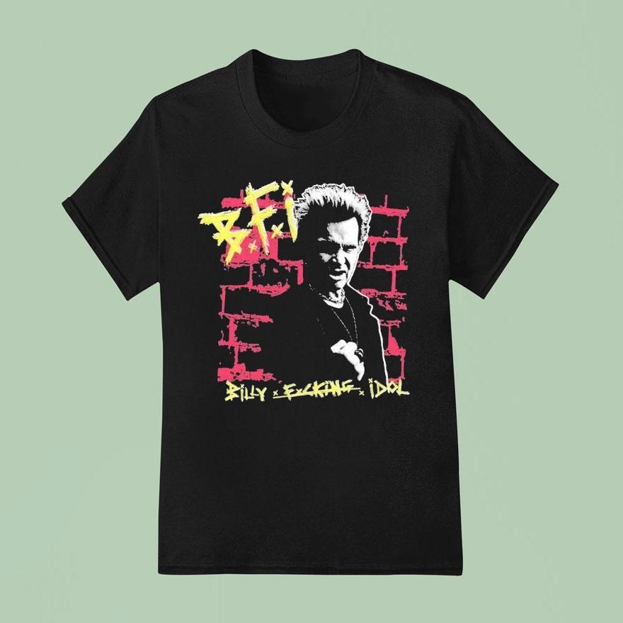Billy Idol Bfi Billy Fucking Idol Brick T Shirt