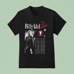 Billy Idol Live Tour T Shirt
