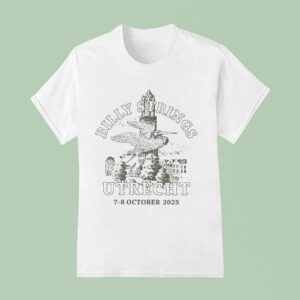 Billy Strings Utrecht Netherlands October Tour T Shirt